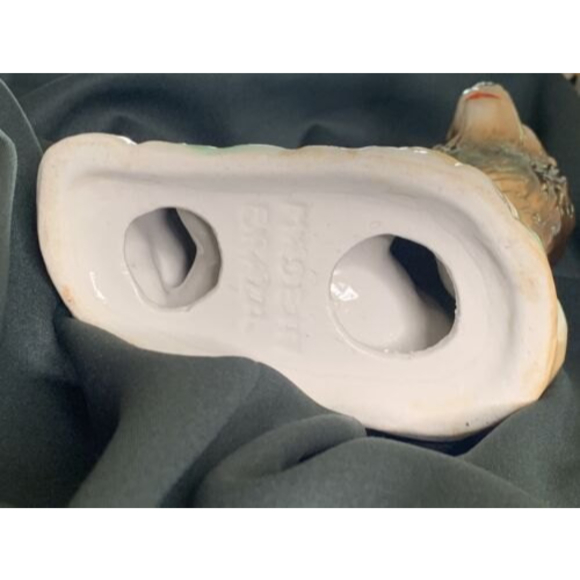 Vintage Proud Lion Figure Statue Lusterware Brazil - Picture 5 of 12